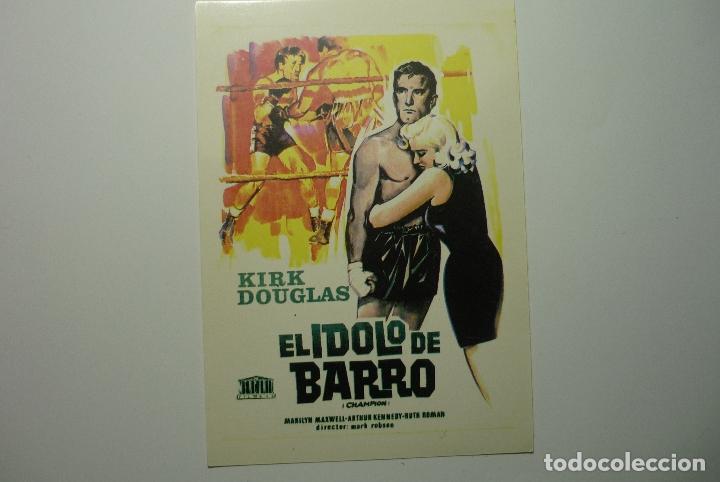 Kino: REPRODUCC. EL IDOLO DE BARRO .-KIRK DOUGLAS