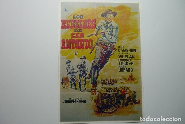 Kino: reproducc.los rebeldes de san antonio -rod cameron