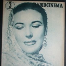 Cine: RADIOCINEMA Nº 251 - 14-V-1955 - PORTADA: CARMEN DE VERACRUZ - CONTRA: JEFF MORROW