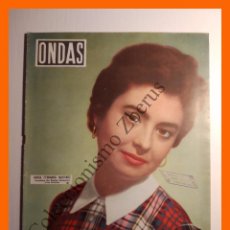 Cine: ONDAS Nº 77 - 15 FEBRERO 1956 - HABITANTES DE OTROS MUNDOS. VICTORIA DE LOS ANGELES. SOFIA LOREN