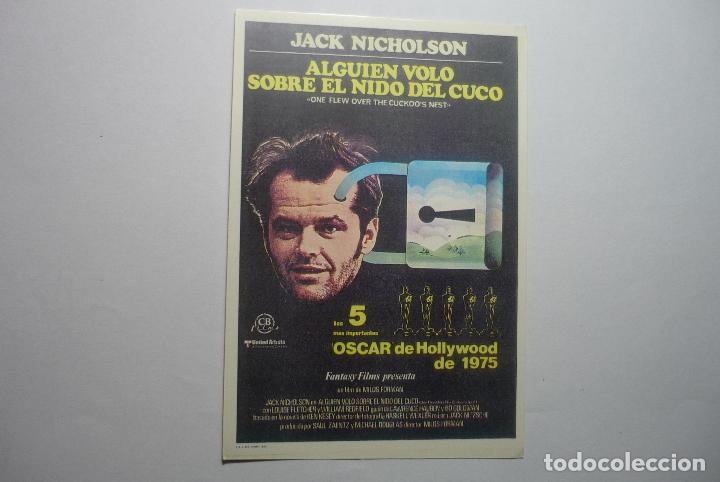Kino: reproducc.alguien volo sobre el nido del cuco - jack nicholson