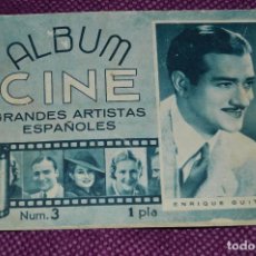 Cine: ANTIGUO EJEMPLAR - Nº 3 - ALBUM CINE - GRANDES ARTISTAS ESPAÑOLES - ¡HAZ OFERTA!. Lote 85434020