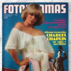 Cine: FOTOGRAMAS - Nº 1525 - 1978 - ROXANA CASKAN, CHARLES CHAPLIN, JAUME SISA, HOWARD HAWKS