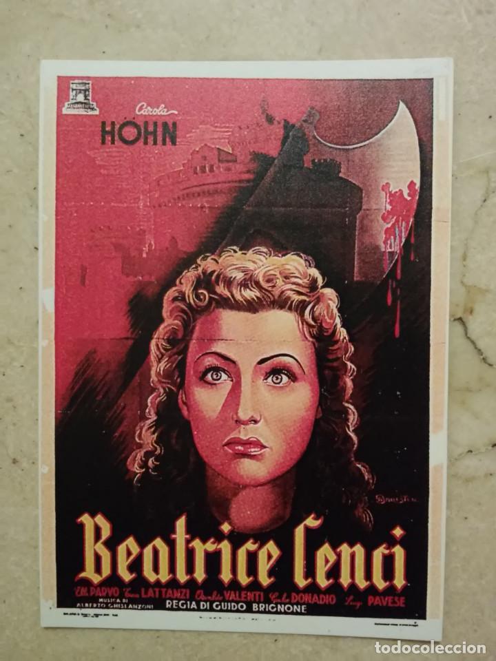 Kino: REPRODUCCION -9*13- BEATRICE LENCI - ALBUM - CAROLA HOHN