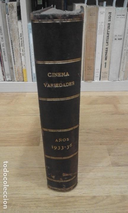 REVISTA CINEMA VARIEDADES (AÑOS 1933, 1934, 1935 Y 1936). DEL Nº 1 AL 24 (1 VOLUMEN) (Cine - Revistas - Otros)