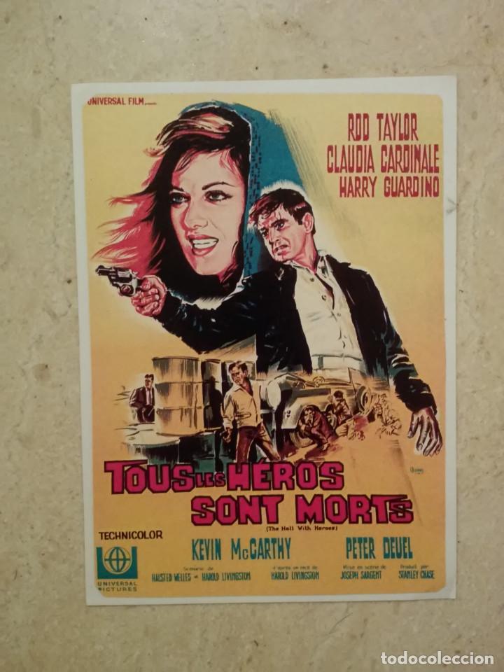 Kino: REPRODUCCION -9*13- EL LIQUIDADOR - CLAUDIA CARDINALE - ROD TAYLOR