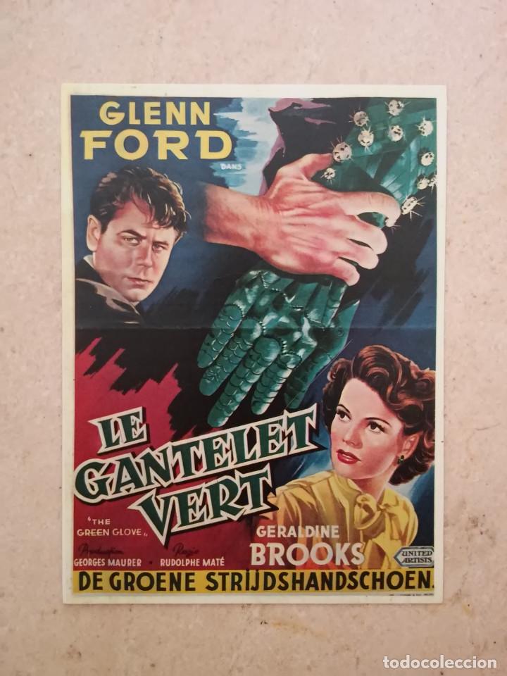 Kino: REPRODUCCION - 9*13- El guantelete verde - ALBUM - GLENN FORD - Geraldine Brooks