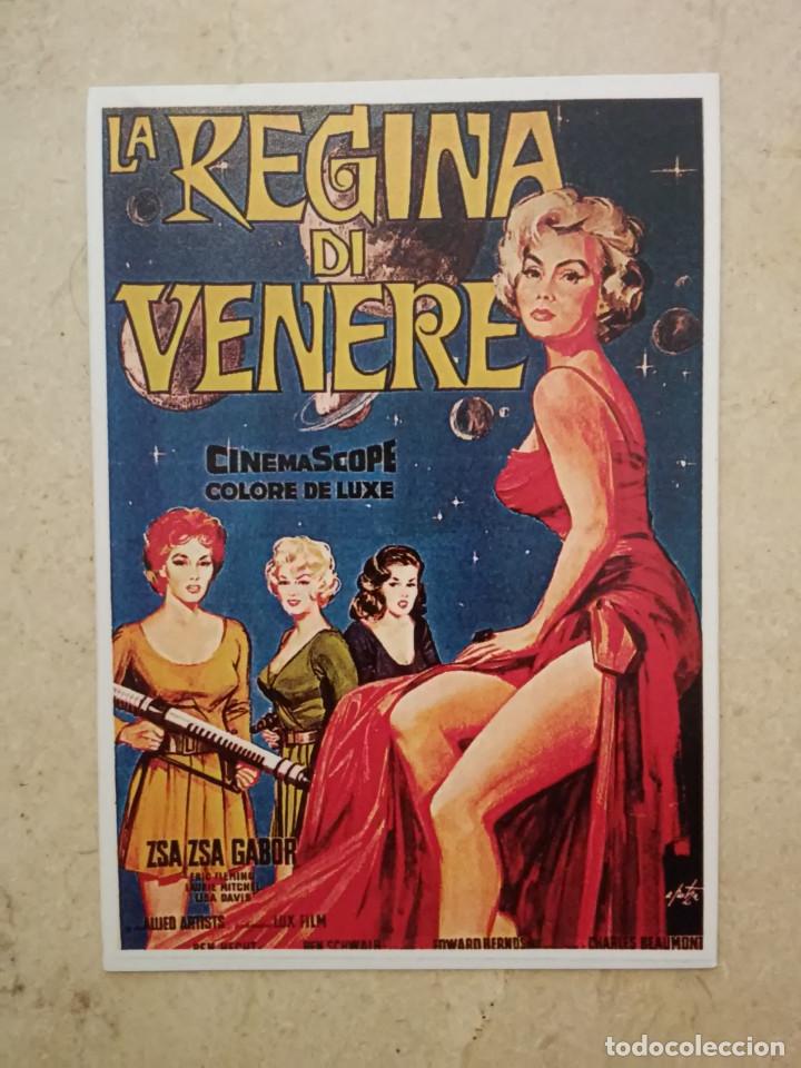 Kino: REPRODUCCION - 9*13- QUEEN OF OUTER SPACE - ZSA ZSA GABOR - CIENCIA FICCION