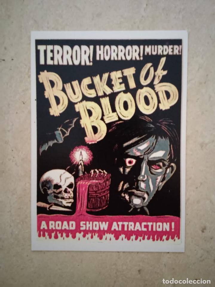 Kino: REPRODUCCION - 9*13- BUCKET OF BLOOD - ALBUM - TERROR - UN CUBO DE SANGRE