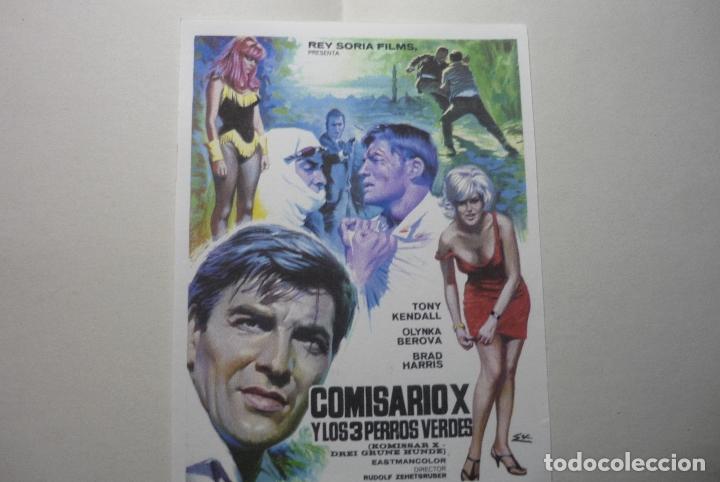 Kino: REPRODUCC. COMISARIO X Y LOS 3 PERROS VERDES- TONY KENDALL