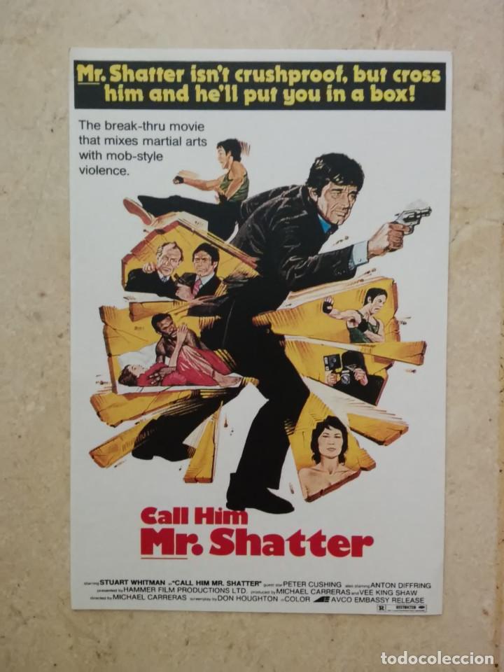 Cine: REPRODUCCION -9*13- LLAMAME MR SHATTER  - PETER CUSHING