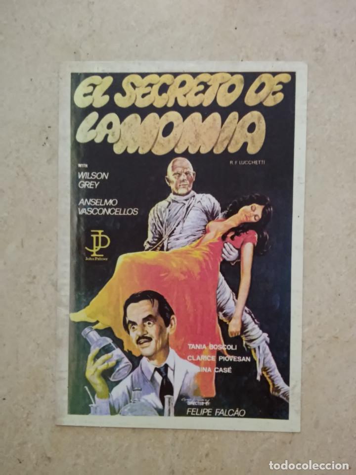 Cinema: REPRODUCCION -9*13- EL SECRETO DE LA MOMIA - ALBUM - TERROR - FELIPE FALCAO