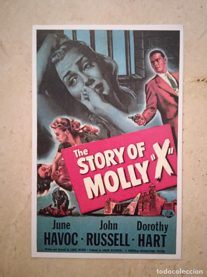 Cinema: REPRODUCCION -10*15- THE STORY OF MOLLY X - ALBUM - JUNE HAVOC - POLICIACO
