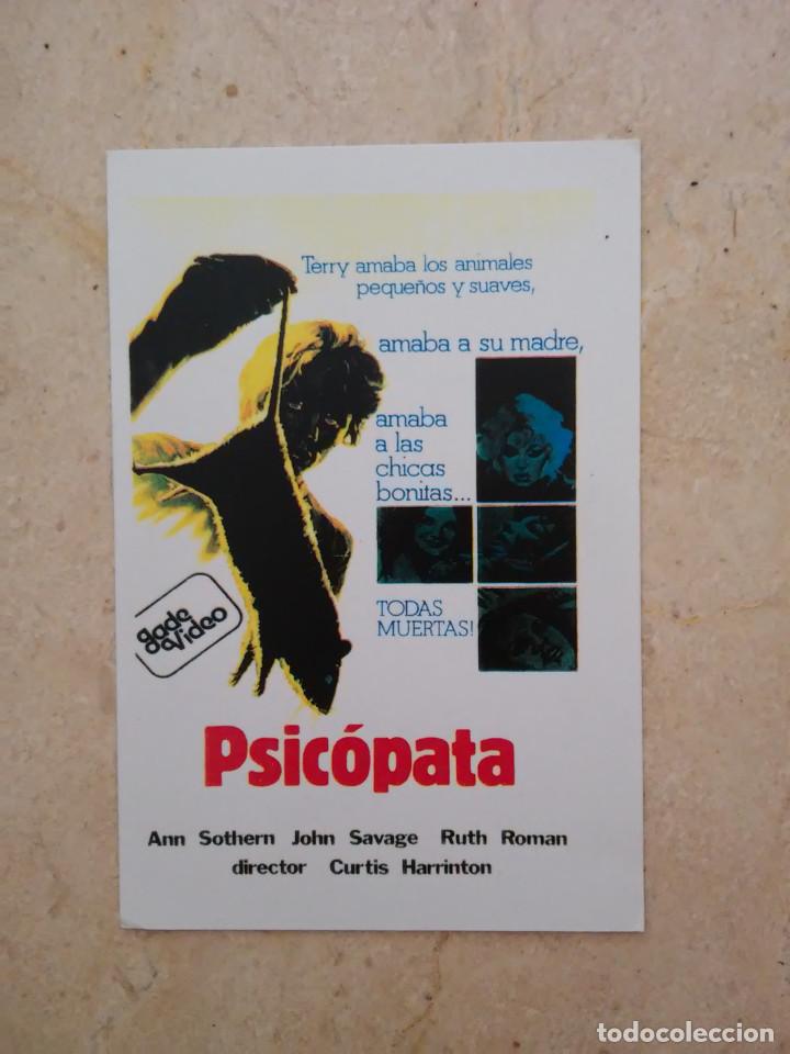Cinema: REPRODUCCION PAPEL -9*13- PSICOPATA - ALBUM - TERROR - JOHN SAVAGE