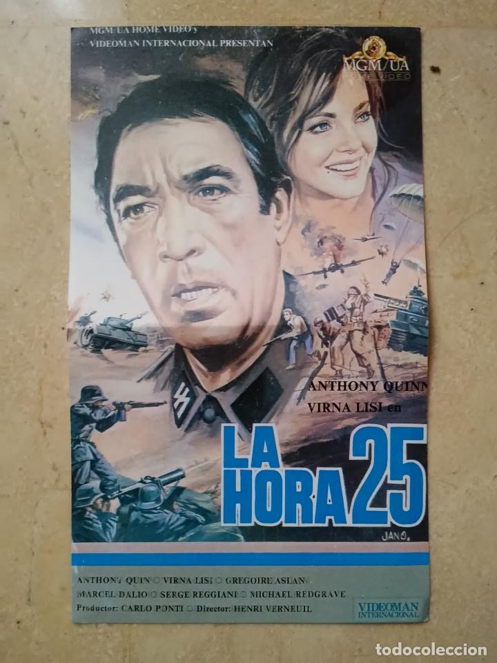 Cinema: REPRODUCCION PAPEL -13*18- LA HORA 25 - GUERRA - VIRNA LISI - ANTHONY QUINN - CINE BELICO