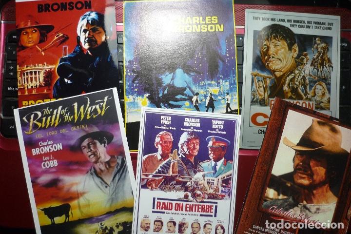 Cinema: LOTE REPRODUCC CARTELES ESPA&Ntilde;OLES Y EXTRANJEROS PAPEL Y FOTO CHARLES BRONSON