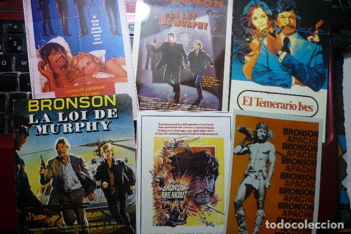 Cinema: LOTE REPRODUCC.PAPEL Y FOTO PELICULAS CHARLES BRONSON