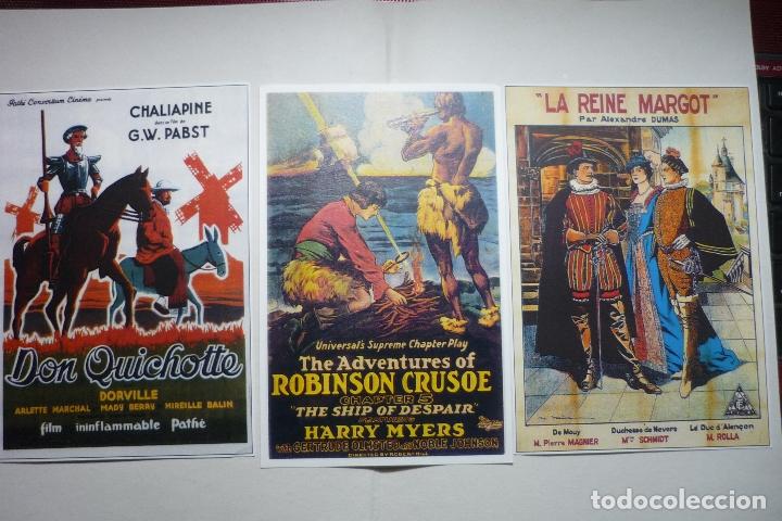 Cinema: lote reproducc.carteles de peliculas antiguas