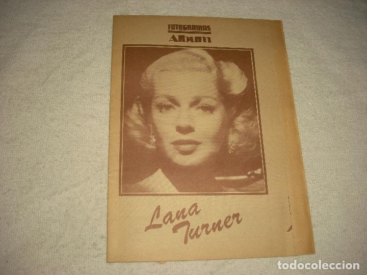 Cine: FOTOGRAMAS , LANA TURNER - Foto 1