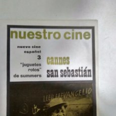 Cine: REVISTA NUESTRO CINE,AÑO 1966-COMPLETO-. Lote 99101795