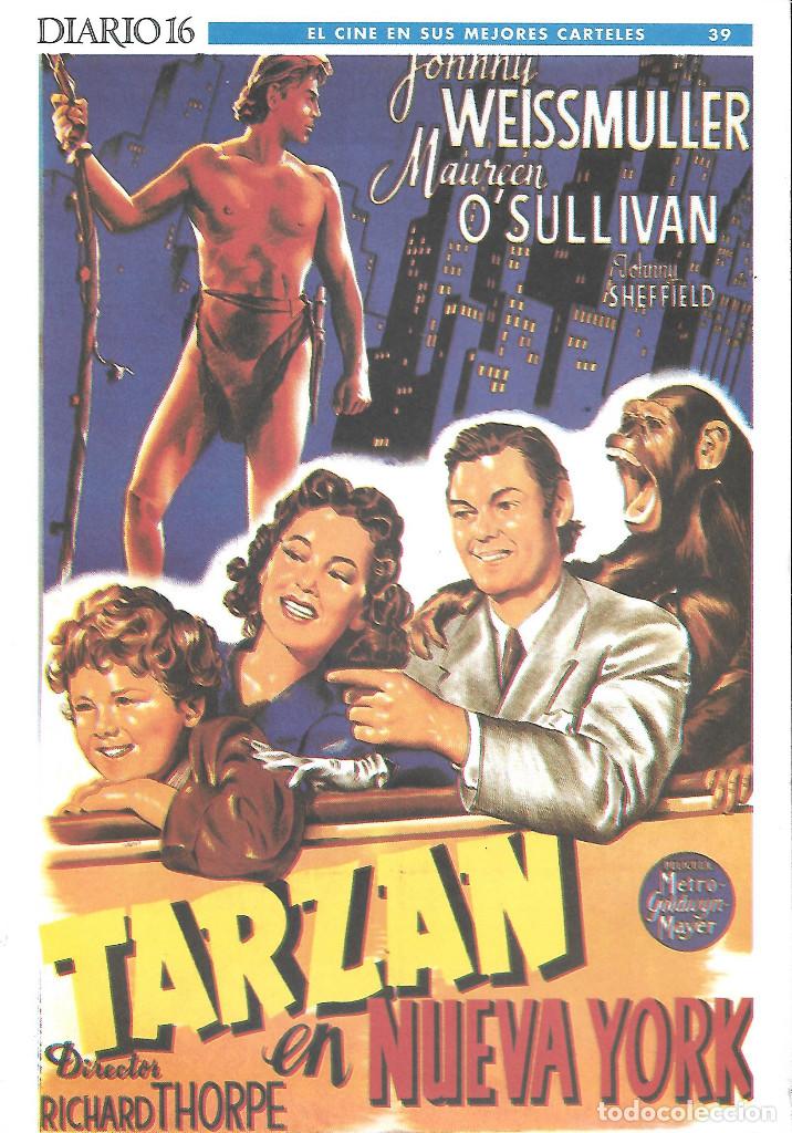 Cinema: CARTEL 30 x 20 cm EL CINE EN SUS MEJORES CARTELES. DIARIO 16