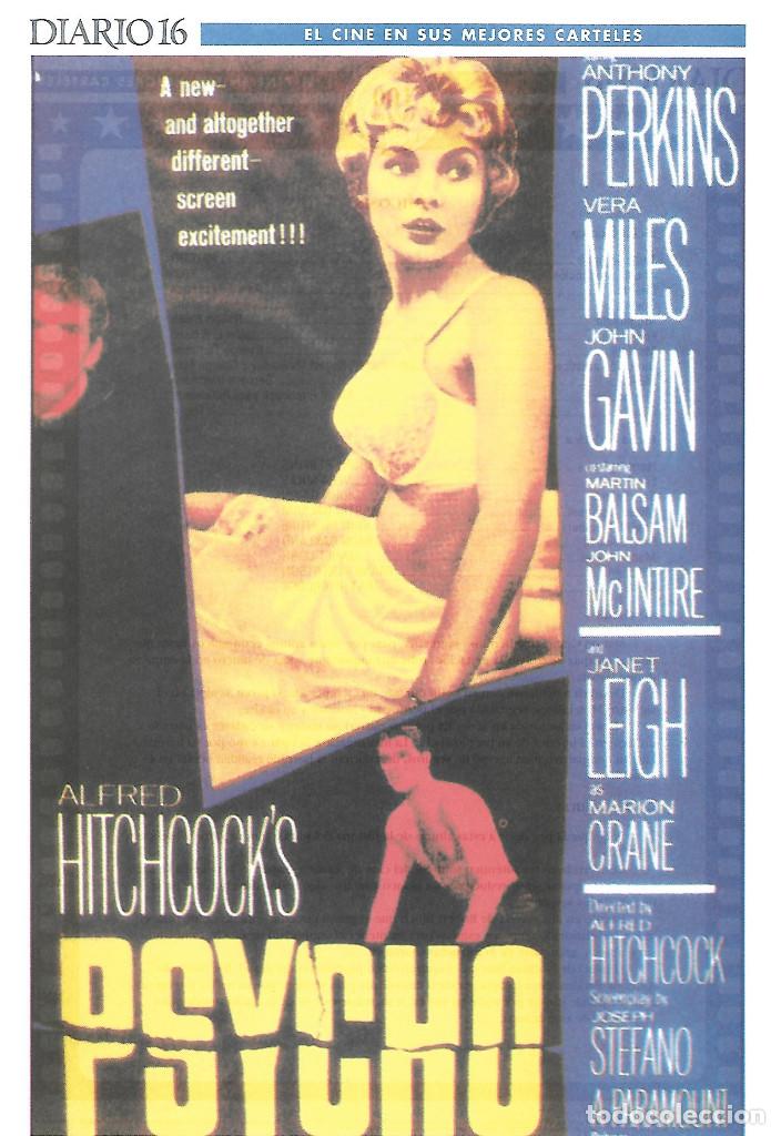 Cinema: CARTEL 30 x 20 cm EL CINE EN SUS MEJORES CARTELES. DIARIO 16