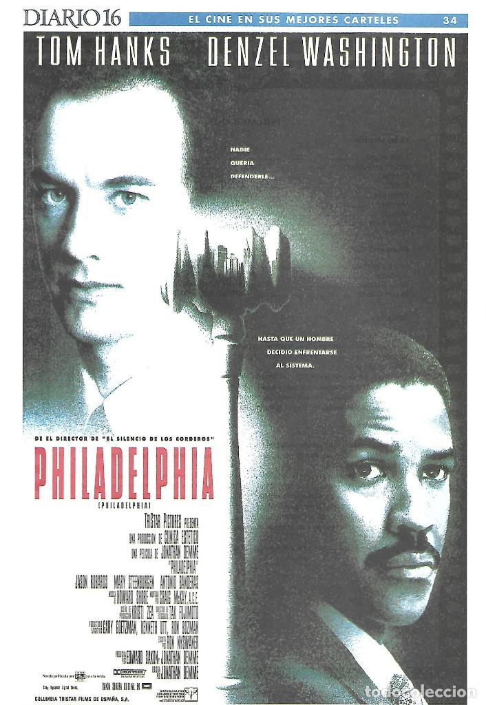 Cinema: CARTEL 30 x 20 cm EL CINE EN SUS MEJORES CARTELES. DIARIO 16