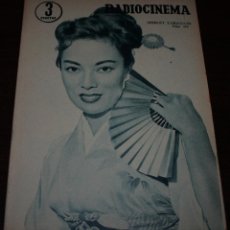 Cine: RADIOCINEMA Nº 286 - 14/01/1956 - EN PORTADA/CONTRAPORTADA: SHIRLEY YAMAGUCHI/HENRY FONDA. Lote 99898491