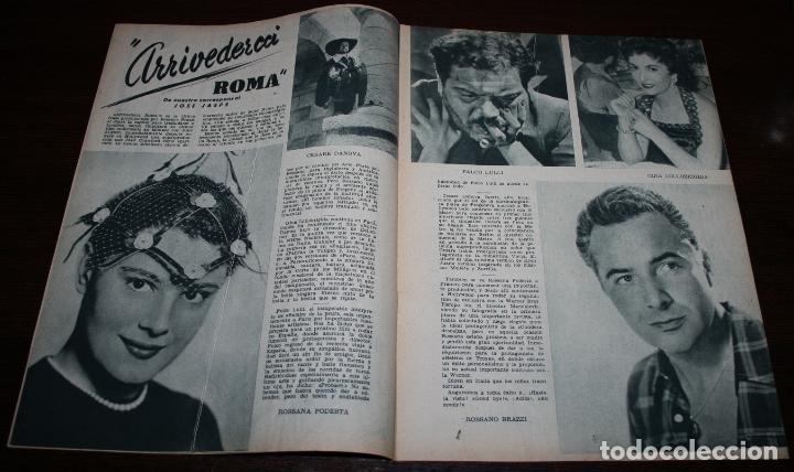 Cine: RADIOCINEMA Nº 311 - 7/07/1956 - EN PORTADA/CONTRAPORTADA: LORENZO GONZÁLEZ/ANNE FRANCIS - Foto 2 - 99908287