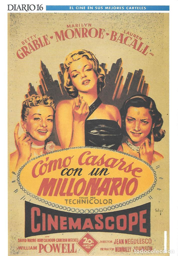 Cinema: CARTEL 30 x 20 cm EL CINE EN SUS MEJORES CARTELES. DIARIO 16