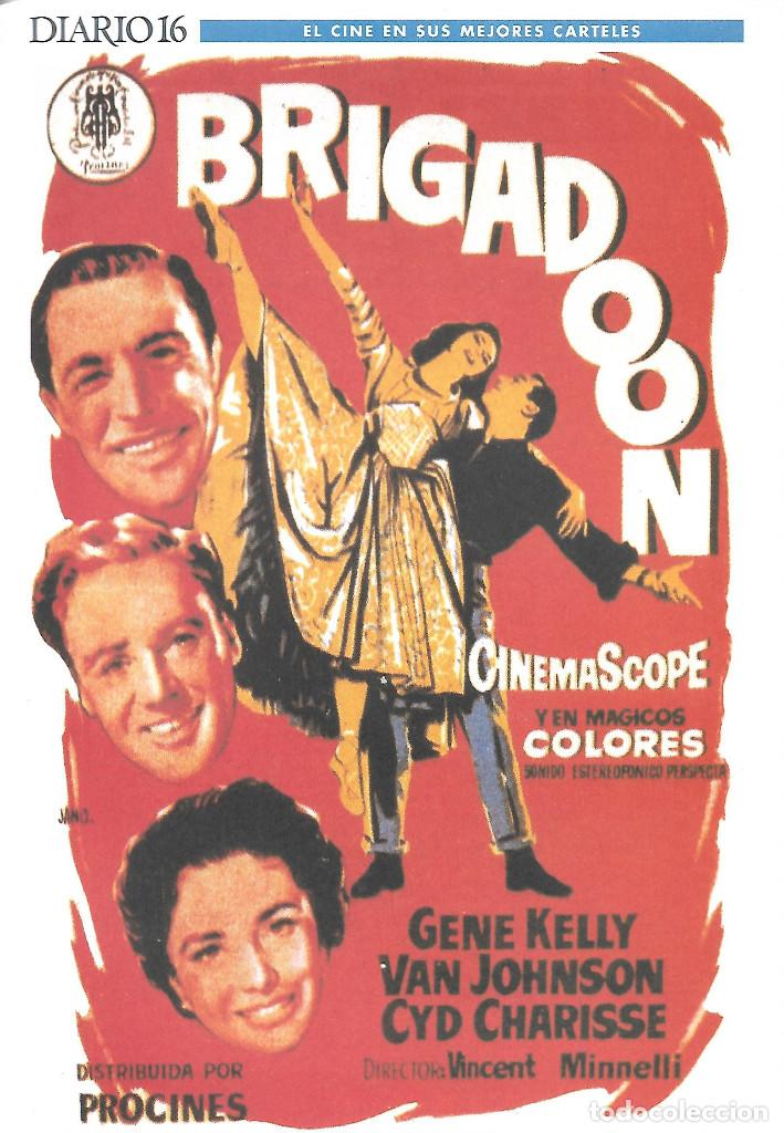 Cinema: CARTEL 30 x 20 cm EL CINE EN SUS MEJORES CARTELES. DIARIO 16