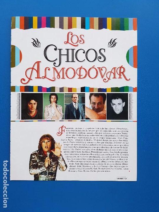 Cine: LOS CHICOS ALMODOVAR (LA MALA EDUCACION) - GAEL GARCIA BERNAL -FELE MARTINEZ- RECORTE CINEMANIA 2004 - Foto 1 - 101141715