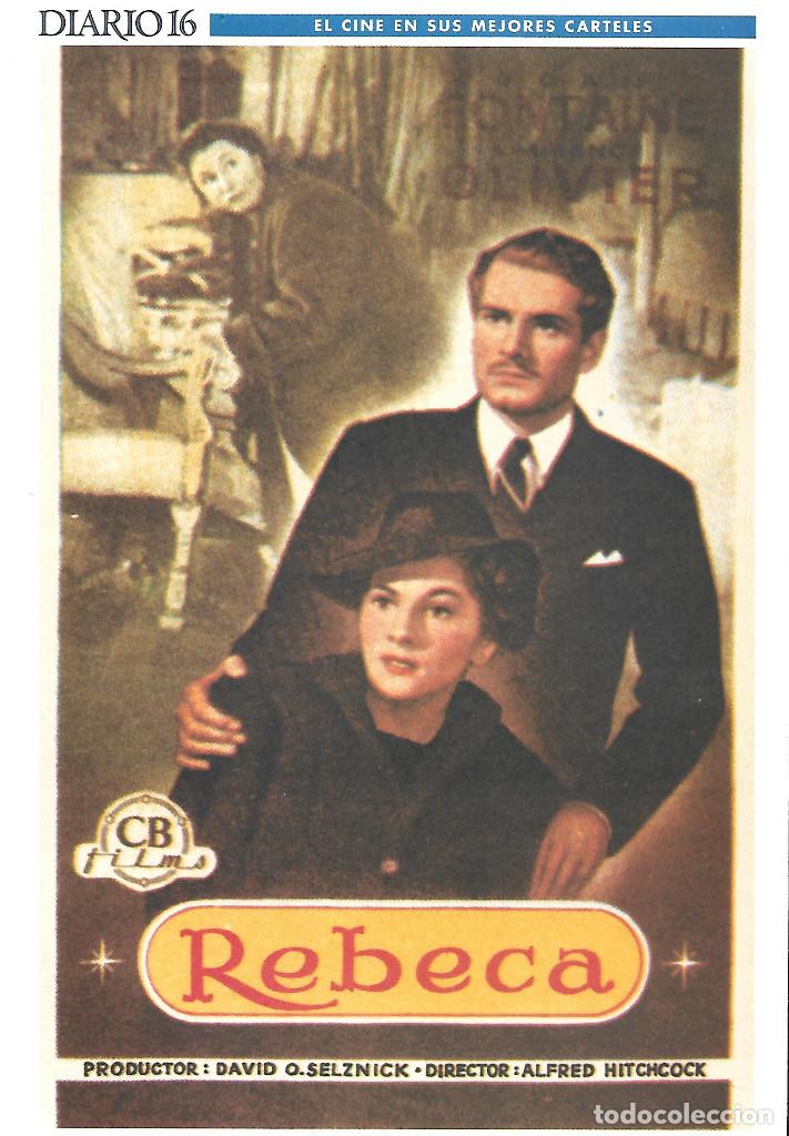 Cinema: CARTEL 30 x 20 cm EL CINE EN SUS MEJORES CARTELES. DIARIO 16