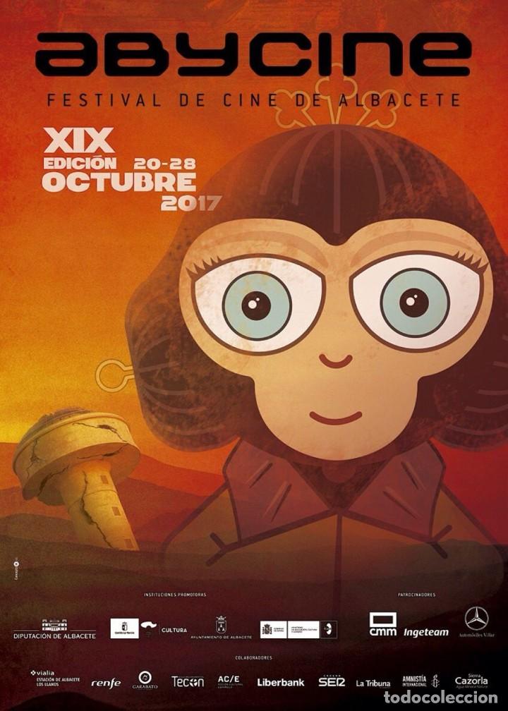 Cinema: Cartel de festival de abycine 2017 de albacete nuevo muy dif&iacute;cil de encontrar