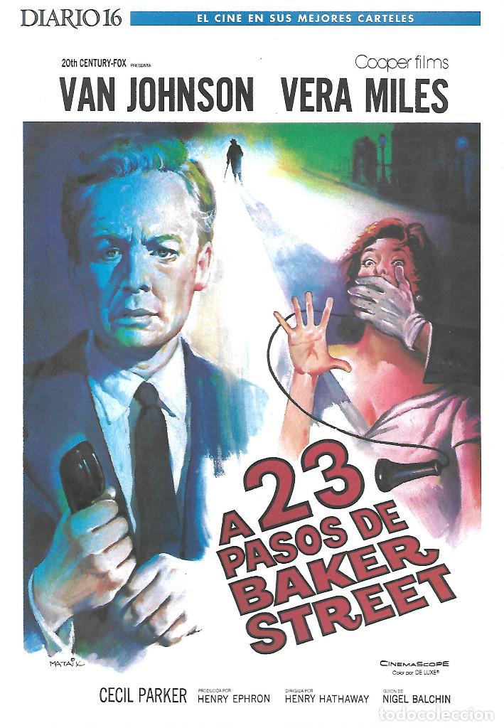 Cinema: CARTEL 30 x 20 cm EL CINE EN SUS MEJORES CARTELES. DIARIO 16