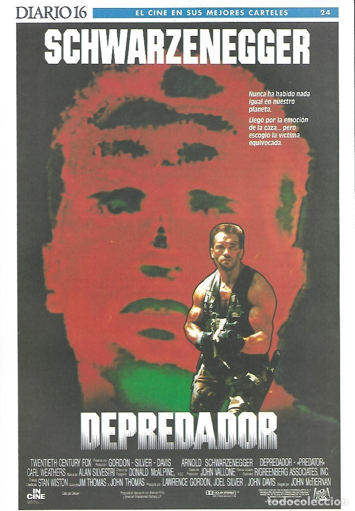Cinema: CARTEL 30 x 20 cm EL CINE EN SUS MEJORES CARTELES. DIARIO 16