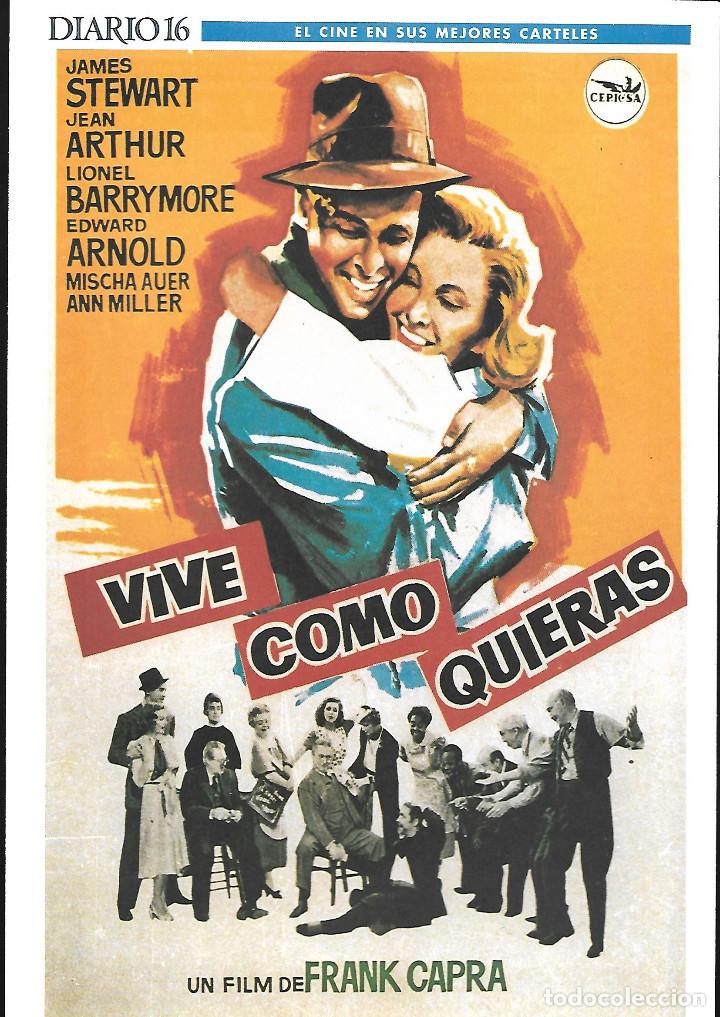 Kino: CARTEL 30 x 20 cm EL CINE EN SUS MEJORES CARTELES. DIARIO 16