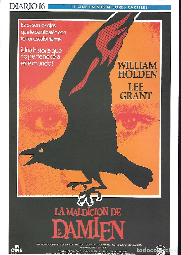 Kino: CARTEL 30 x 20 cm EL CINE EN SUS MEJORES CARTELES. DIARIO 16