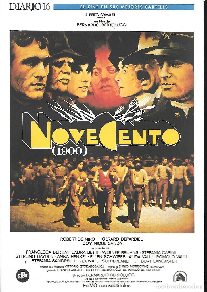 Kino: CARTEL 30 x 20 cm EL CINE EN SUS MEJORES CARTELES. DIARIO 16