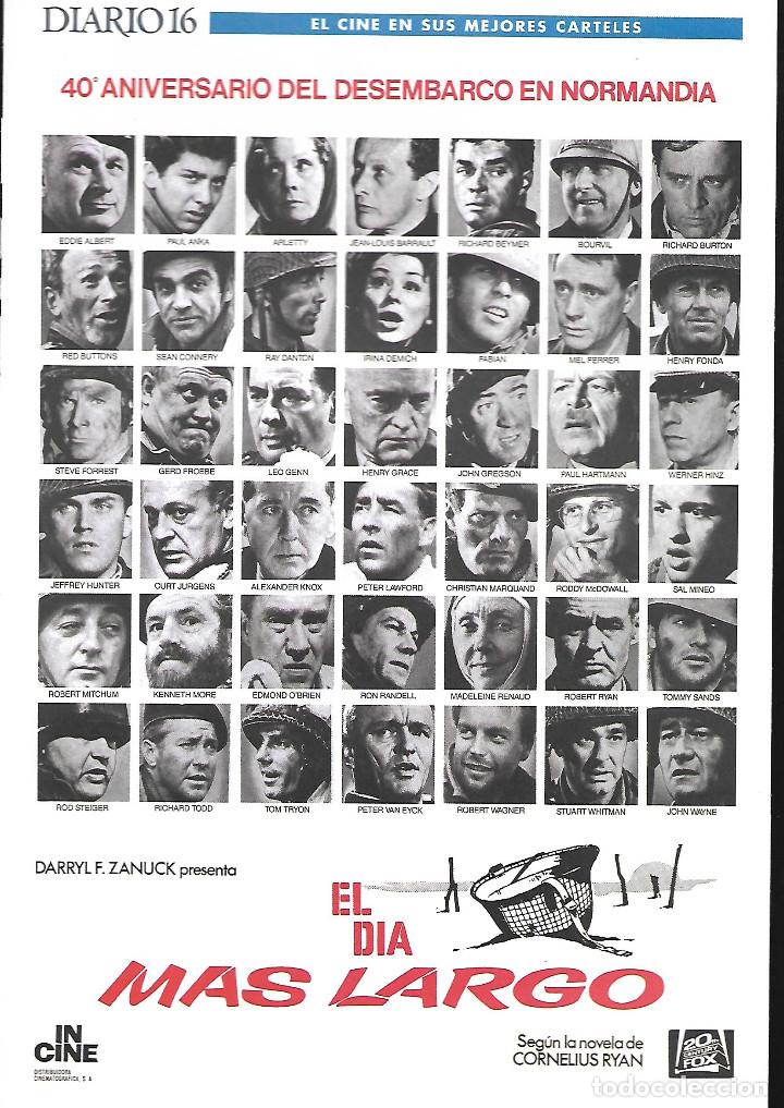Kino: CARTEL 30 x 20 cm EL CINE EN SUS MEJORES CARTELES. DIARIO 16