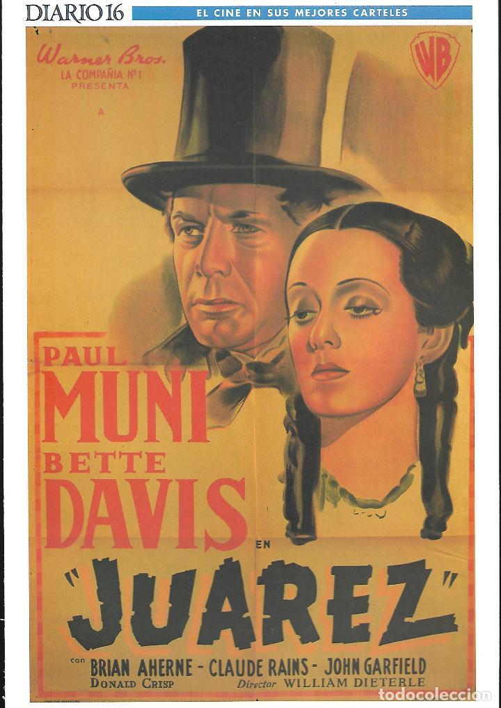 Kino: CARTEL 30 x 20 cm EL CINE EN SUS MEJORES CARTELES. DIARIO 16