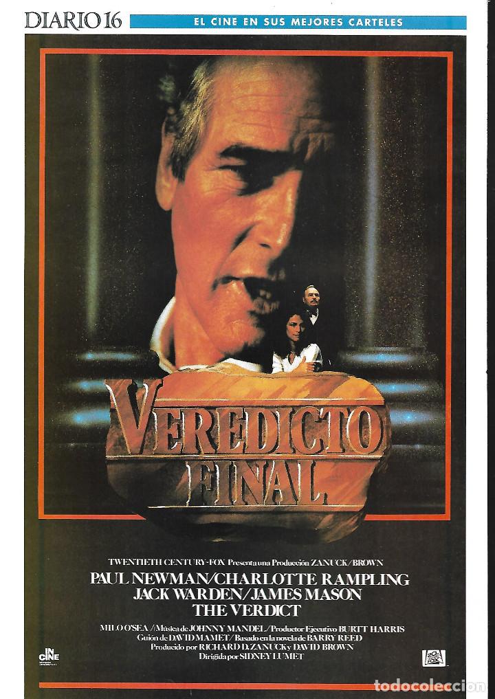 Kino: CARTEL 30 x 20 cm EL CINE EN SUS MEJORES CARTELES. DIARIO 16