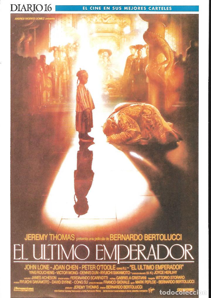 Kino: CARTEL 30 x 20 cm EL CINE EN SUS MEJORES CARTELES. DIARIO 16