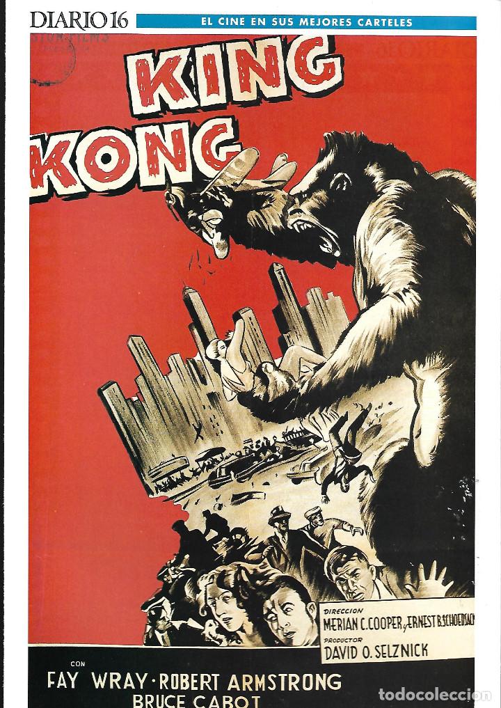 Kino: CARTEL 30 x 20 cm EL CINE EN SUS MEJORES CARTELES. DIARIO 16