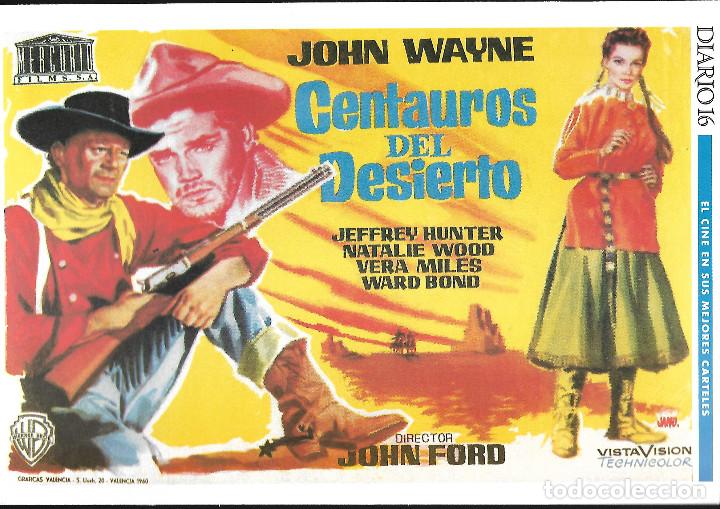 Kino: CARTEL 30 x 20 cm EL CINE EN SUS MEJORES CARTELES. DIARIO 16