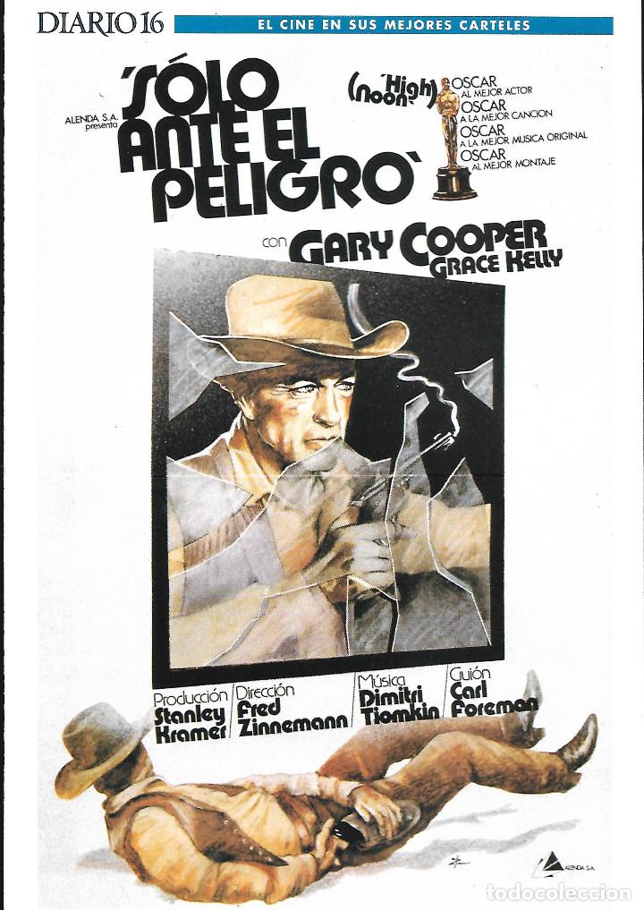 Kino: CARTEL 30 x 20 cm EL CINE EN SUS MEJORES CARTELES. DIARIO 16