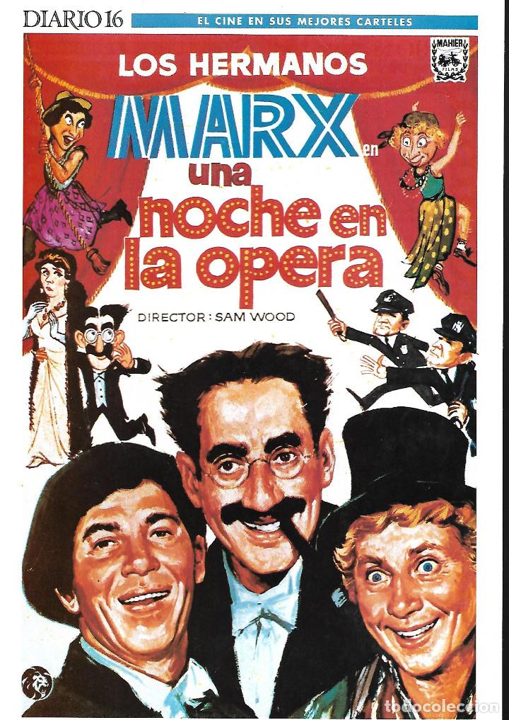 Kino: CARTEL 30 x 20 cm EL CINE EN SUS MEJORES CARTELES. DIARIO 16