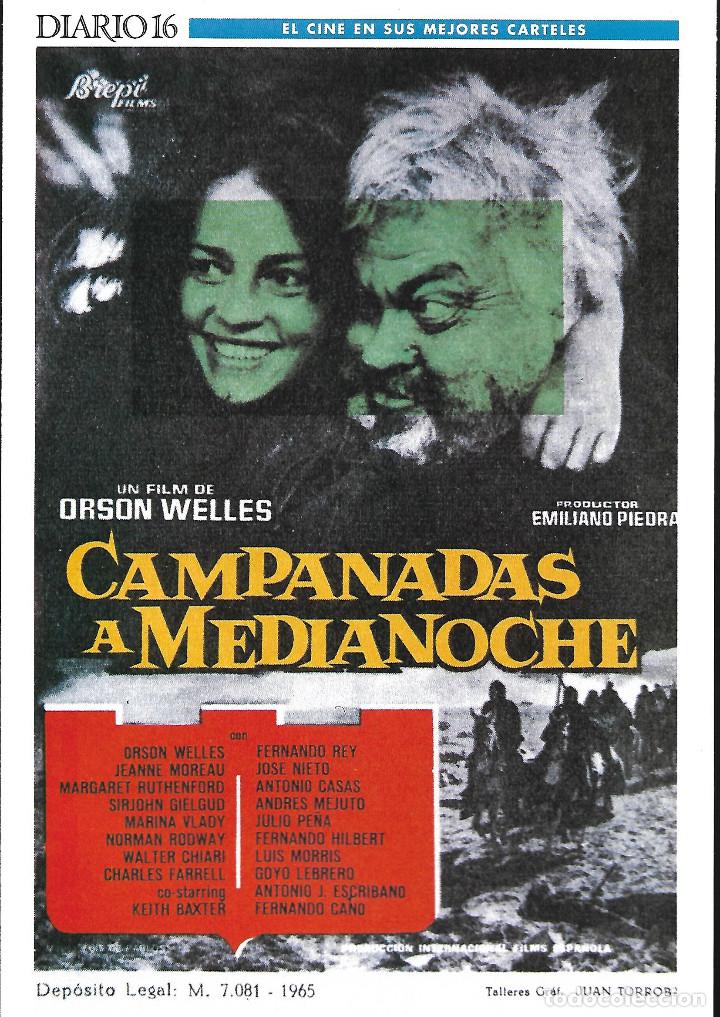Kino: CARTEL 30 x 20 cm EL CINE EN SUS MEJORES CARTELES. DIARIO 16