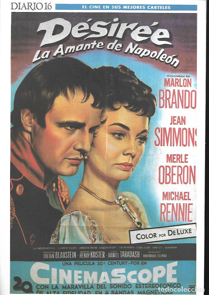 Kino: CARTEL 30 x 20 cm EL CINE EN SUS MEJORES CARTELES. DIARIO 16