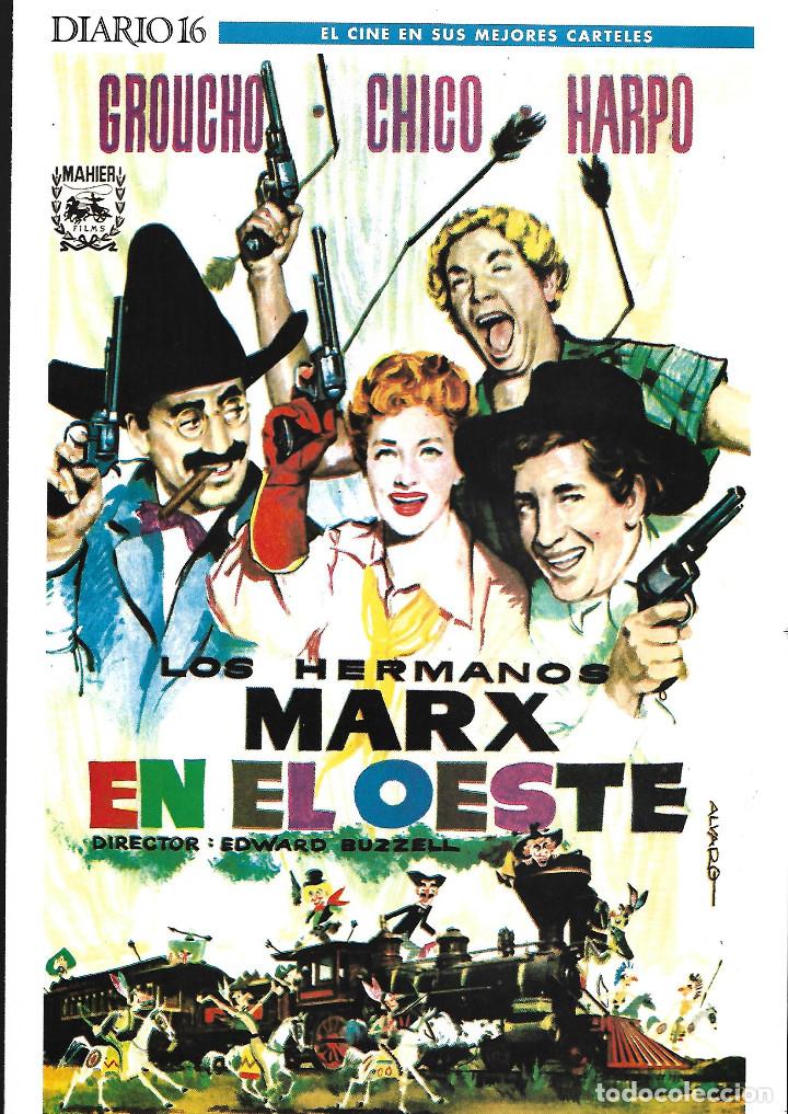 Kino: CARTEL 30 x 20 cm EL CINE EN SUS MEJORES CARTELES. DIARIO 16